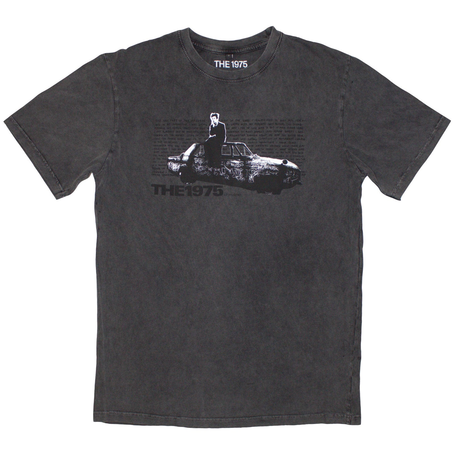 The 1975 Stone Wash T-Shirt: Car Photo
