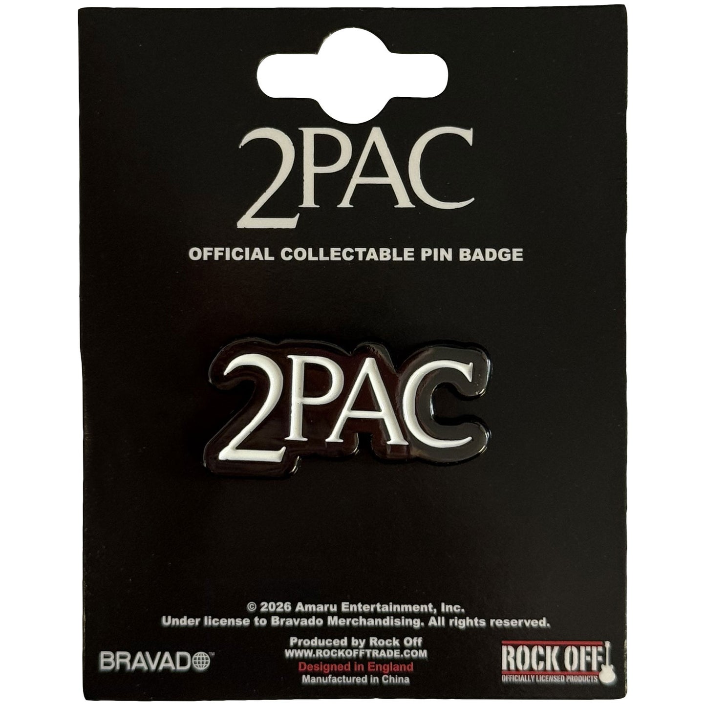Tupac Badge: Classic Logo