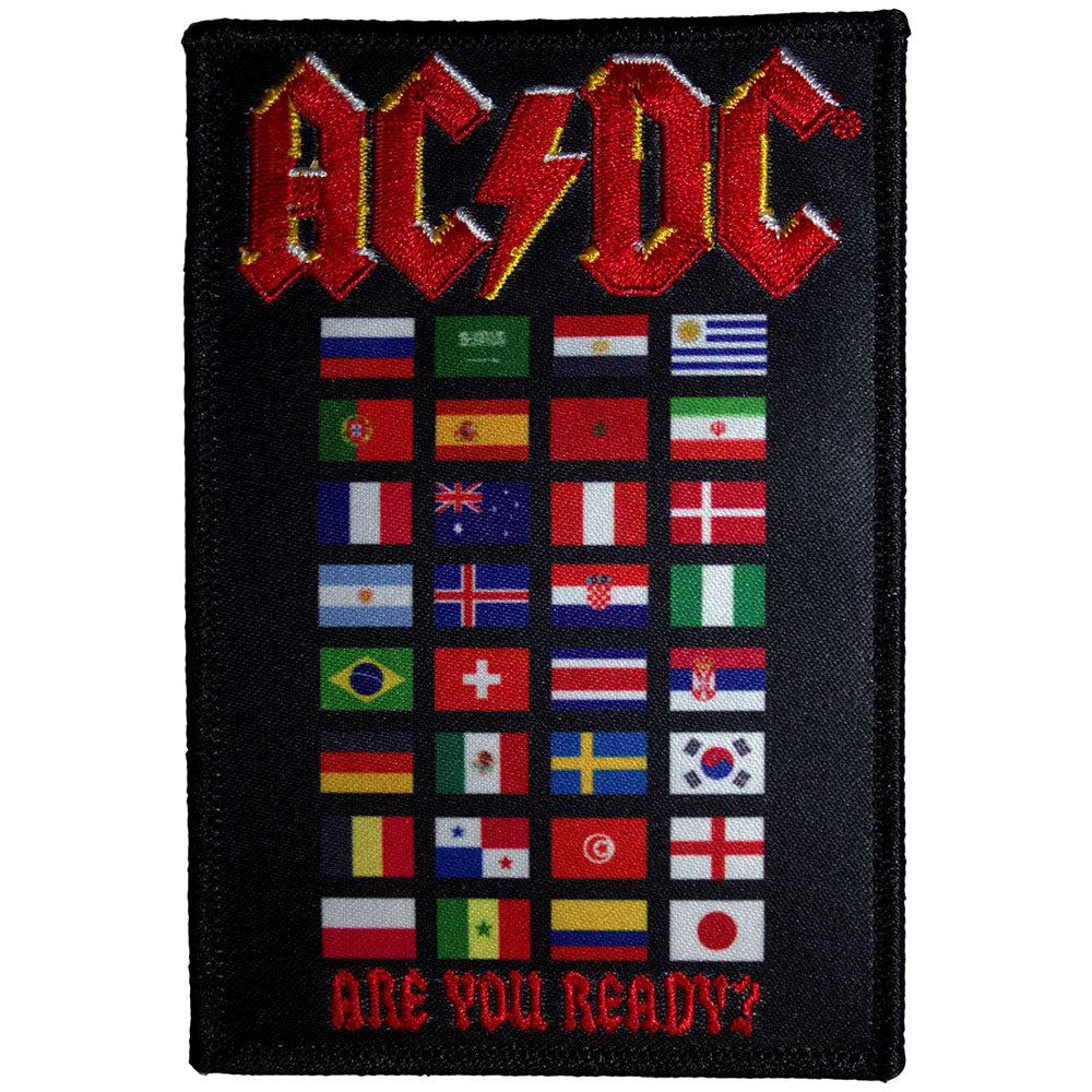AC/DC Patch: Are You Ready? Flags