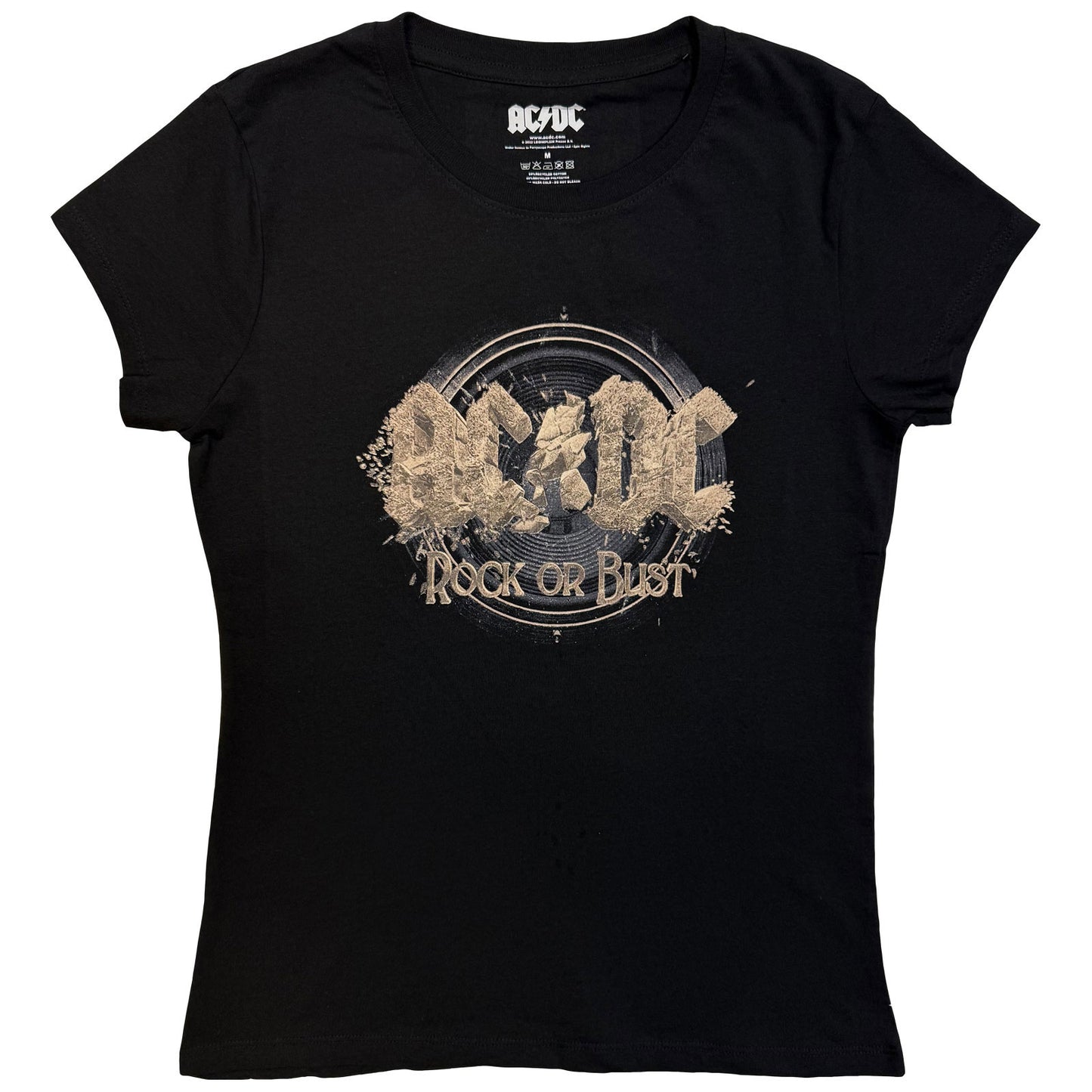 AC/DC Ladies T-Shirt: Rock or Bust