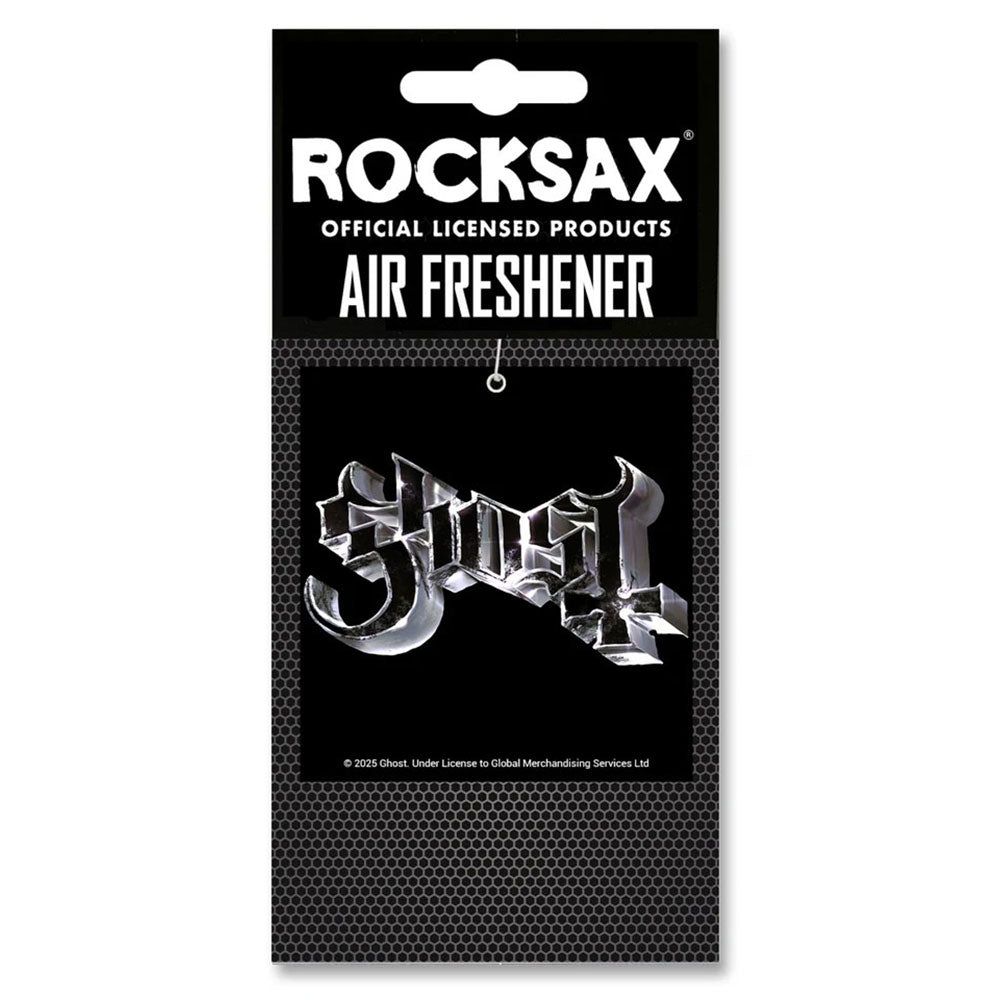 Ghost Air Freshener Pack: Chrome Logo