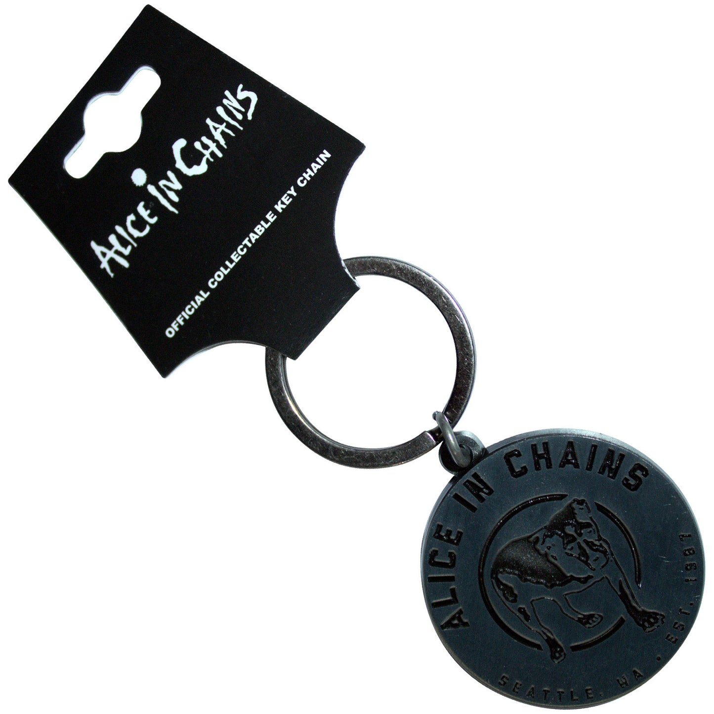 Alice In Chains Keychain: Three-Legged Dog