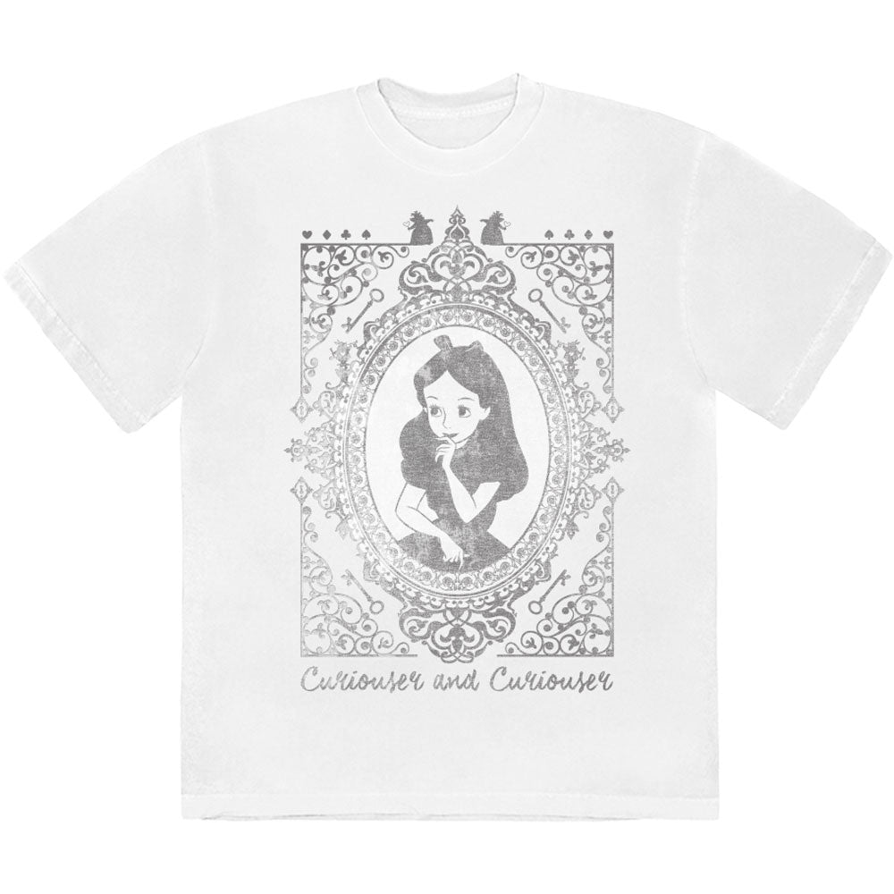 Disney T-Shirt: Alice In Wonderland - Alice Curiouser & Curiouser