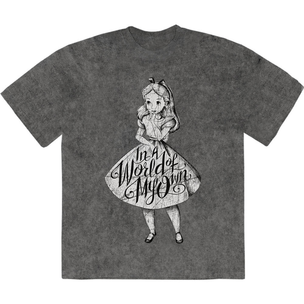 Disney T-Shirt: Alice In Wonderland - In A World Of My Own Jumbo