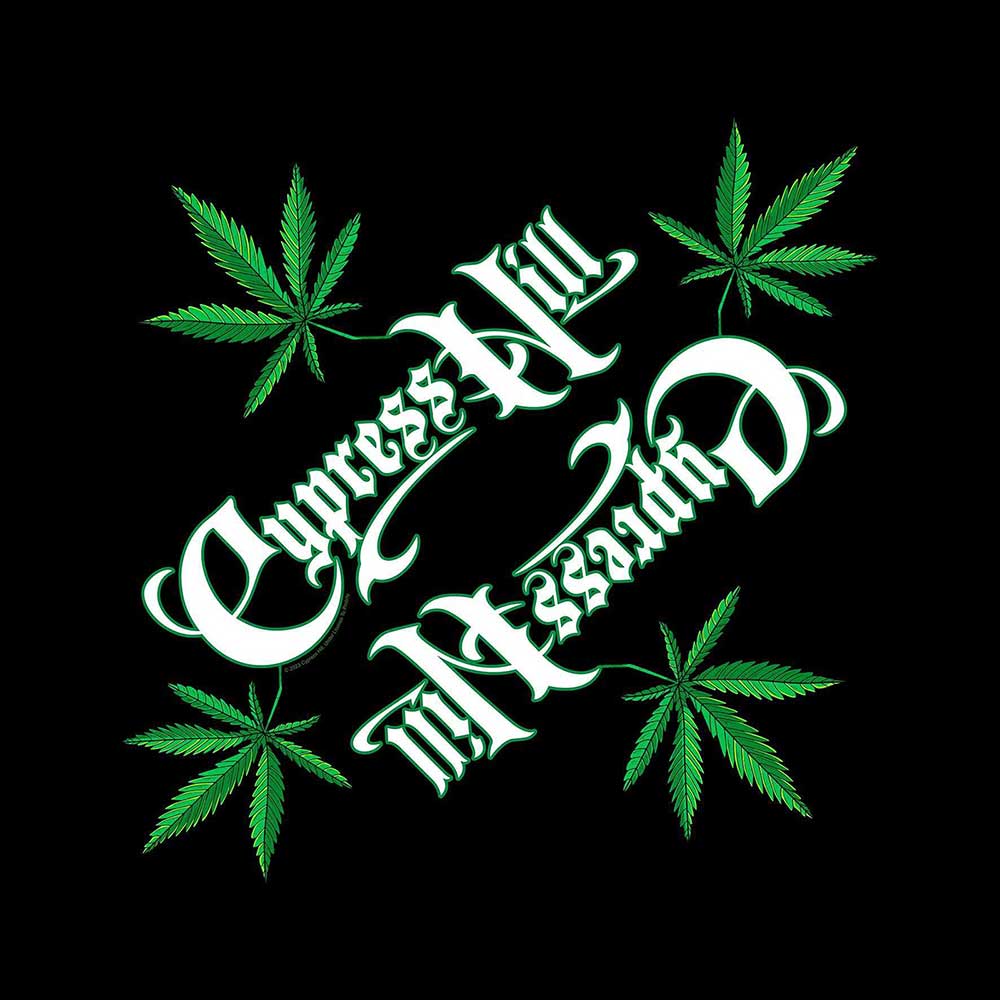 Cypress Hill Bandana: Logo/Leaf