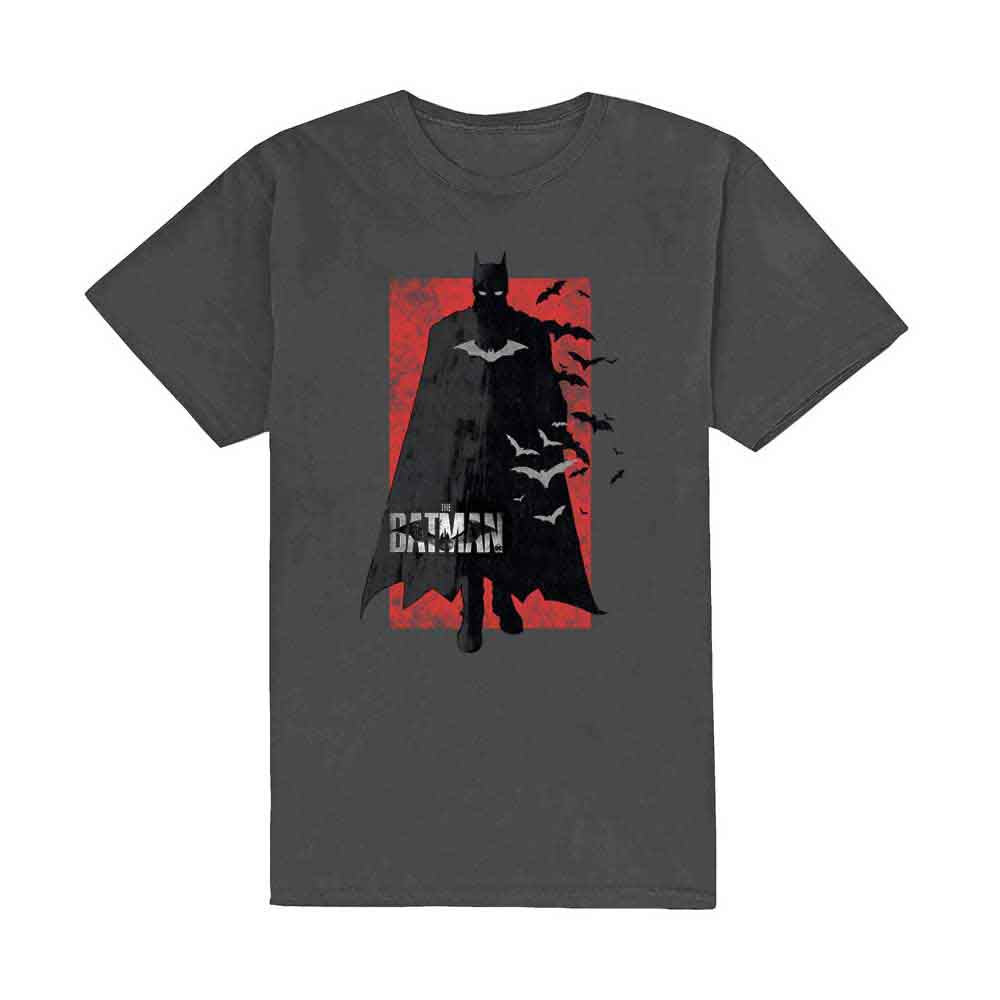 DC Comics T-Shirt: The Batman Distressed Logo