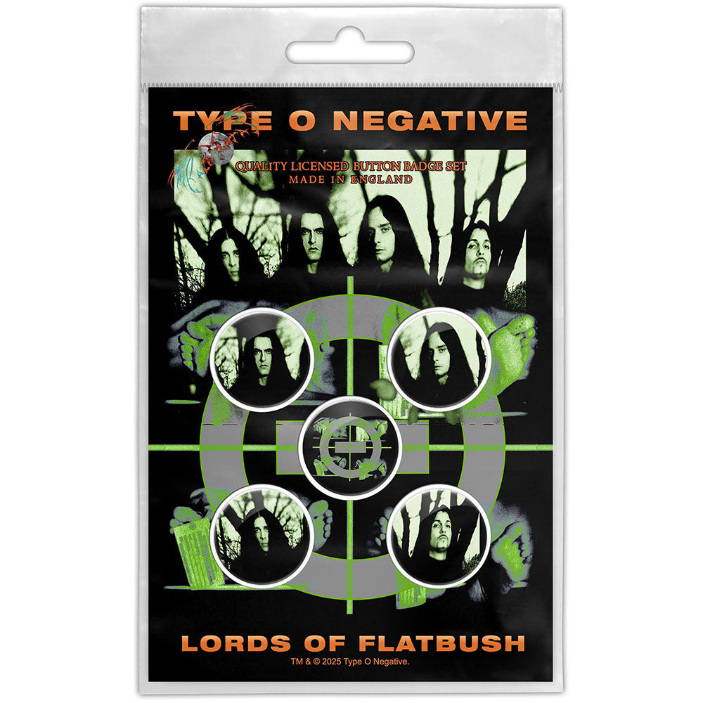 Type O Negative Badge: Lords Of Flatbush