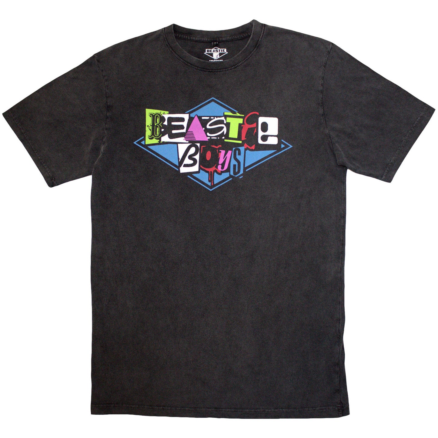 The Beastie Boys Stone Wash T-Shirt: Multicolour Logo