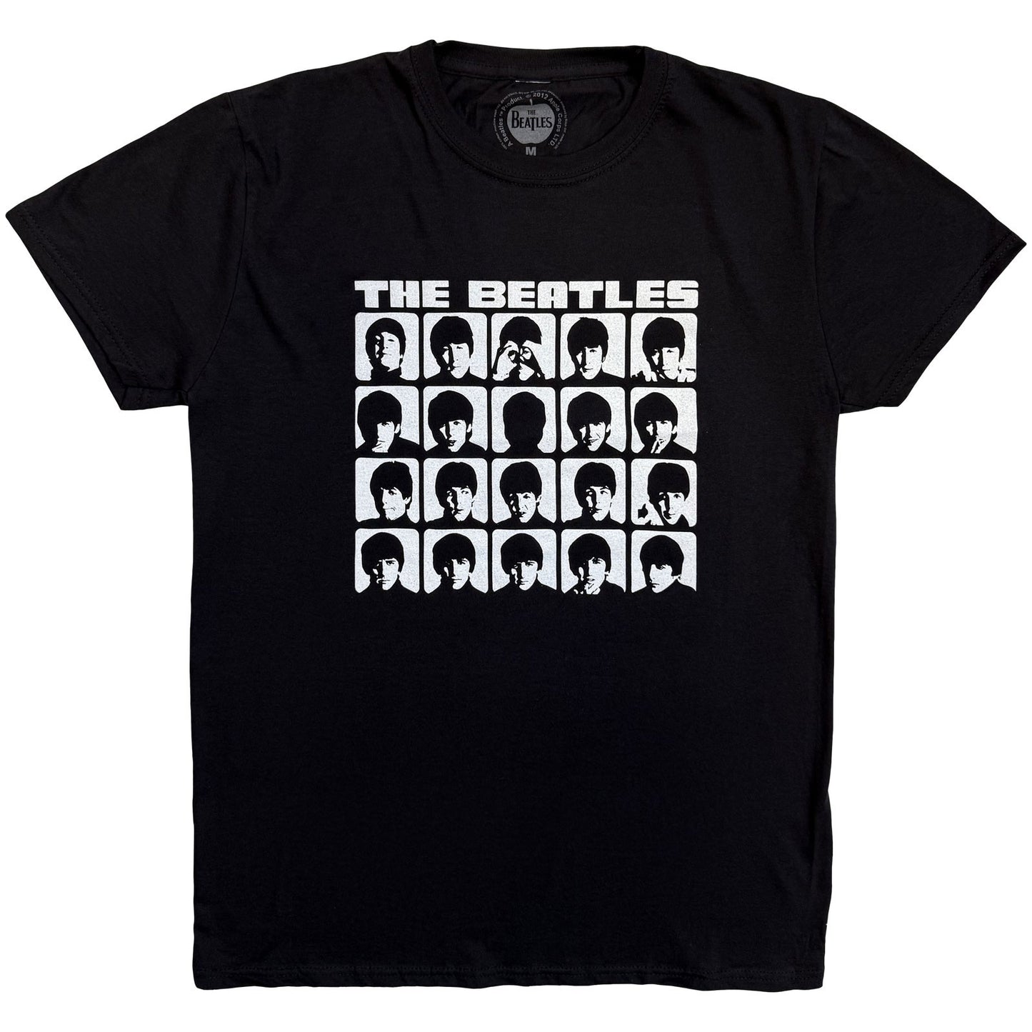The Beatles T-Shirt: Hard Days Night Faces Mono