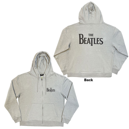The Beatles Zipped Hoodie: Drop T Logo