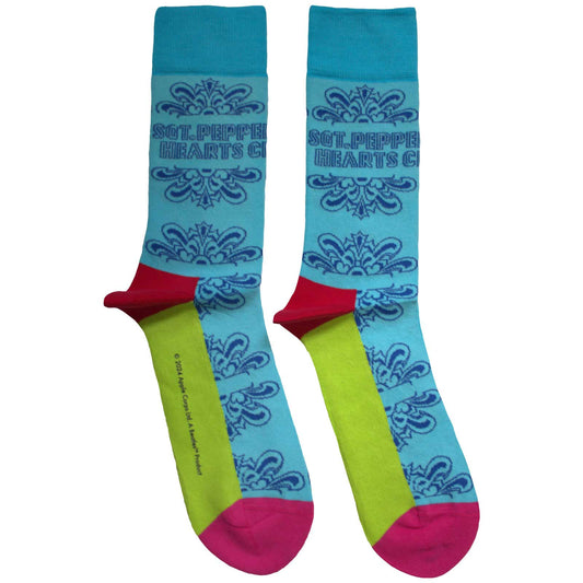 The Beatles Socks: Sgt Pepper Text Outlines