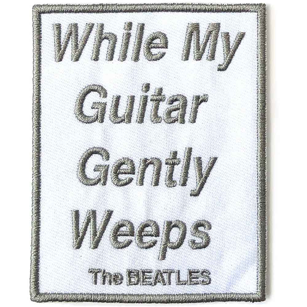 The Beatles Patch: While My Guitar Gently Weeps