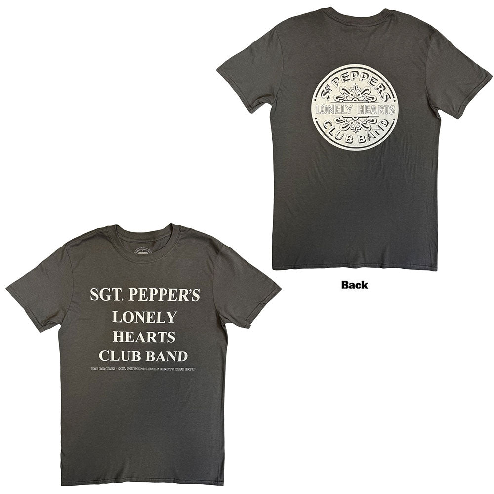 The Beatles T-Shirt: Sgt Peppers Lonely Hearts Club Band with Drum