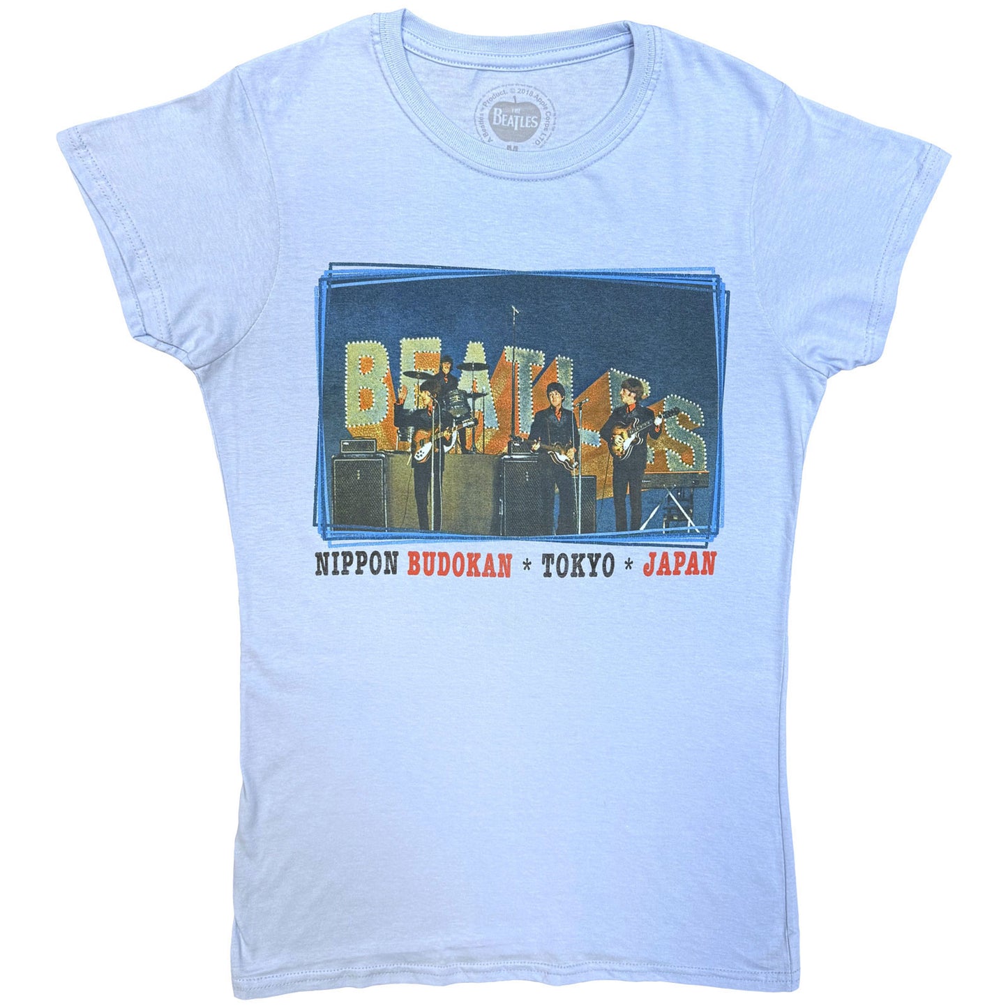 The Beatles Ladies T-Shirt: Nippon Budokan