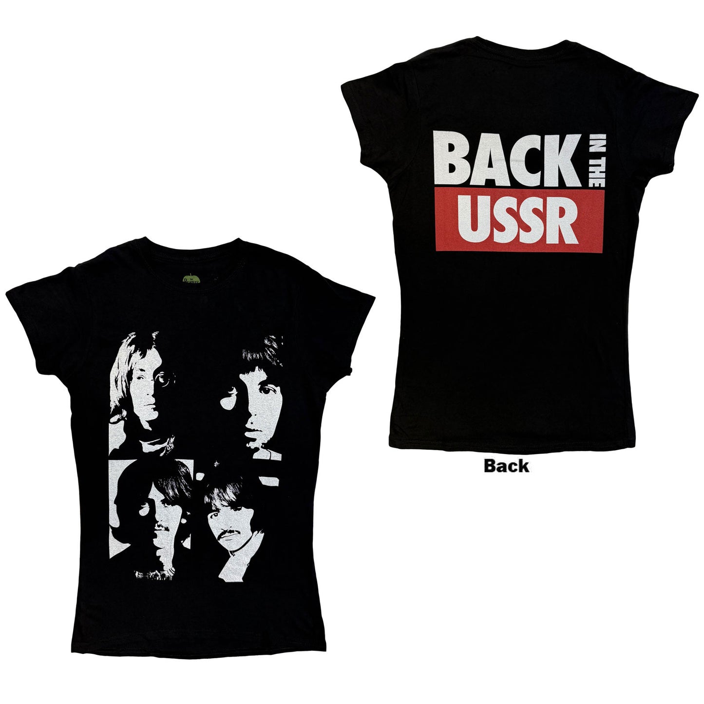 The Beatles Ladies T-Shirt: Back In The USSR