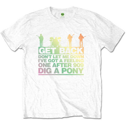 The Beatles T-Shirt: Get Back Gradient