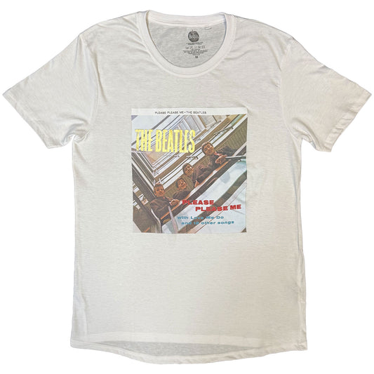 The Beatles T-Shirt: Please Please Me Gold Foiled