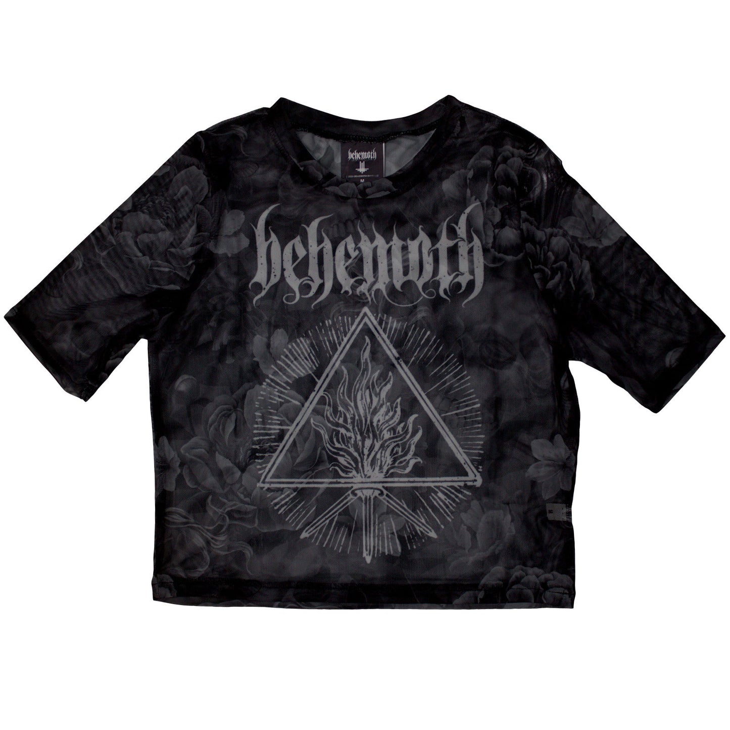 Behemoth Ladies Crop Top: Furor Divinus