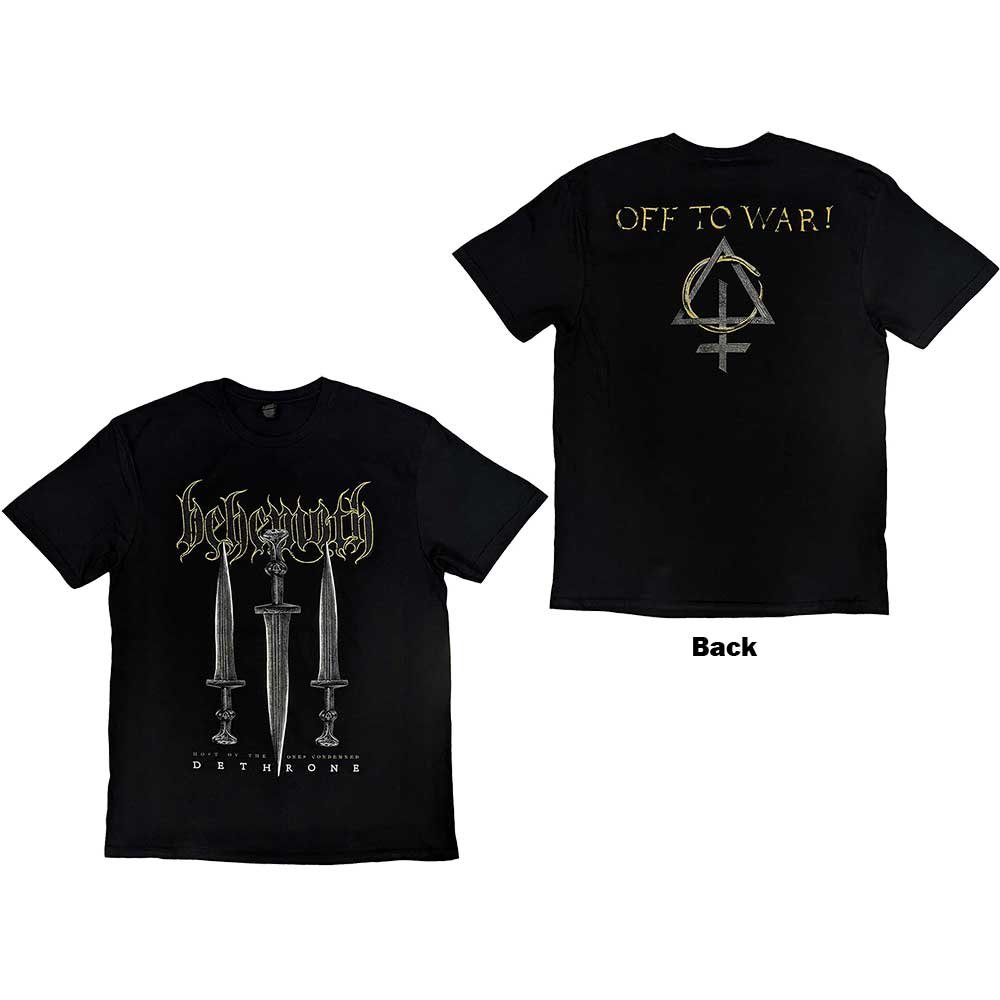 Behemoth T-Shirt: Off To War!