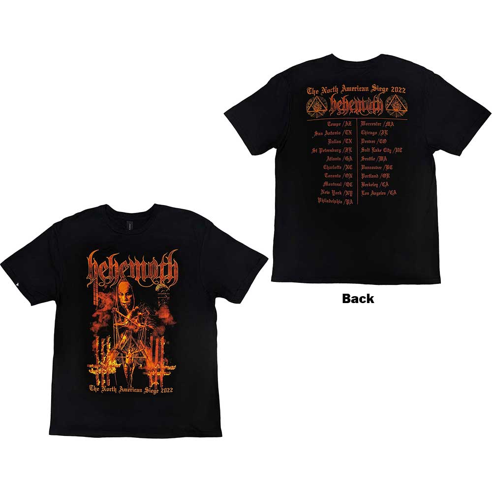 Behemoth T-Shirt: North American Tour '22 Puppet Master