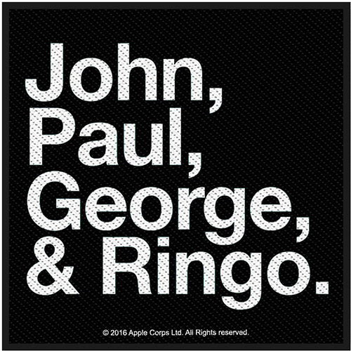 The Beatles Patch: Jon Paul George & Ringo