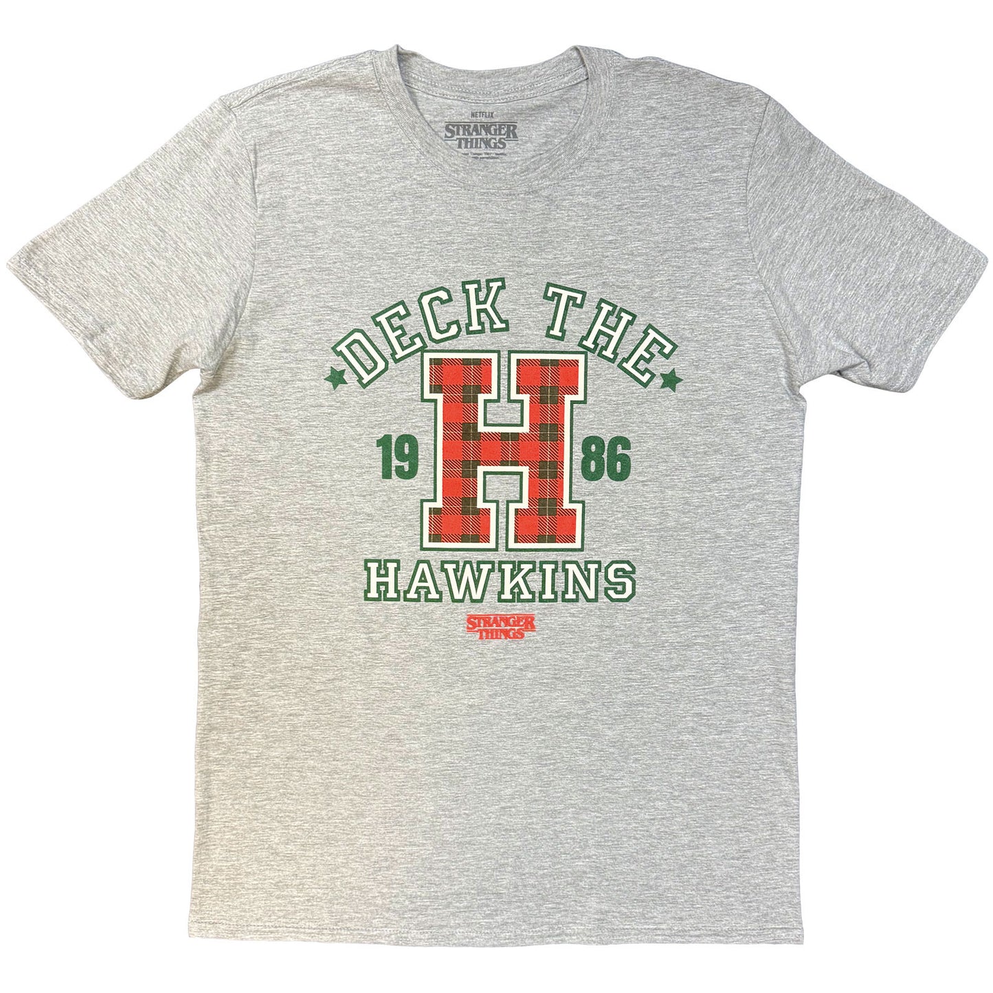 Netflix T-Shirt: Stranger Things - Deck The Hawkins