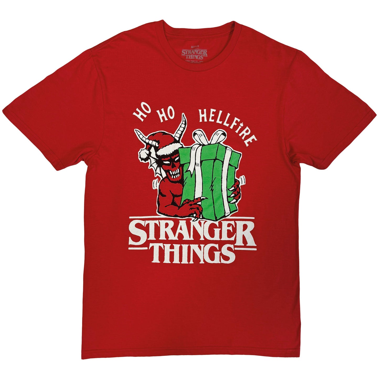 Netflix T-Shirt: Stranger Things - Ho Ho Hellfire