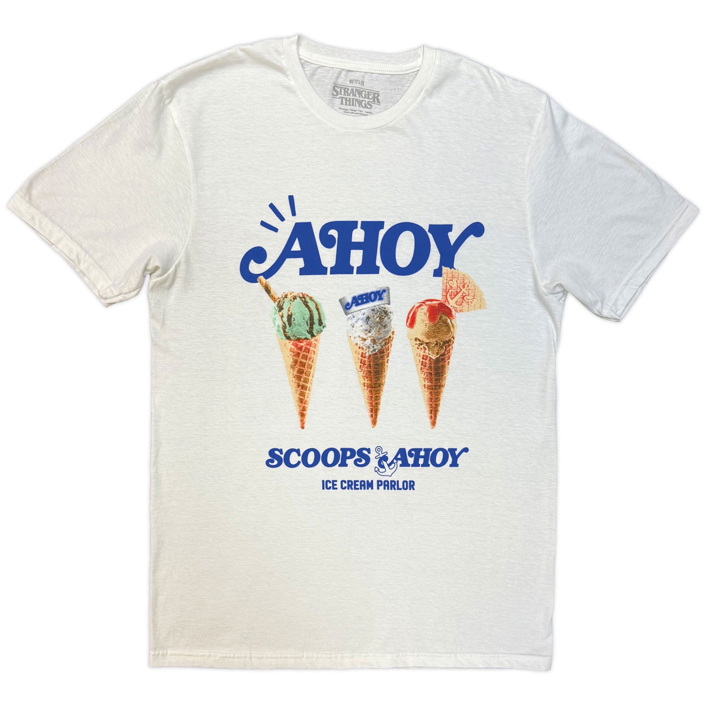 Netflix T-Shirt: Stranger Things - Scoop Ahoy