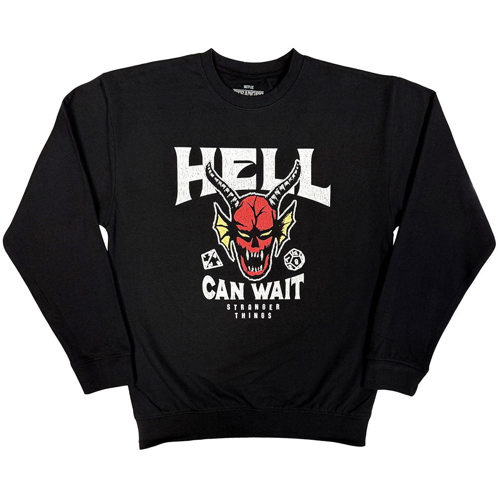 Netflix Sweatshirt: Stranger Things - Hell Can Wait