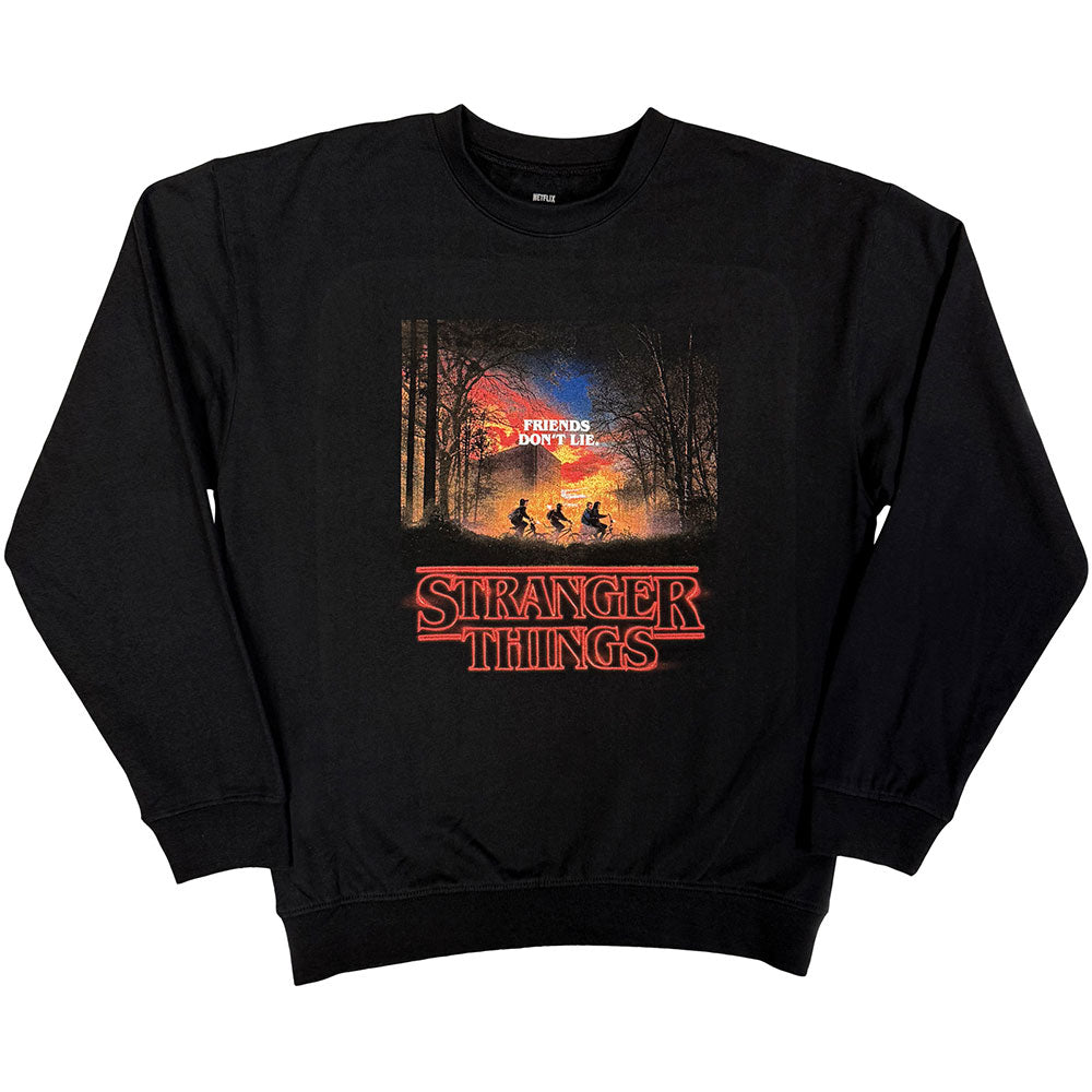Netflix Sweatshirt: Stranger Things - Friends Don’t Lie