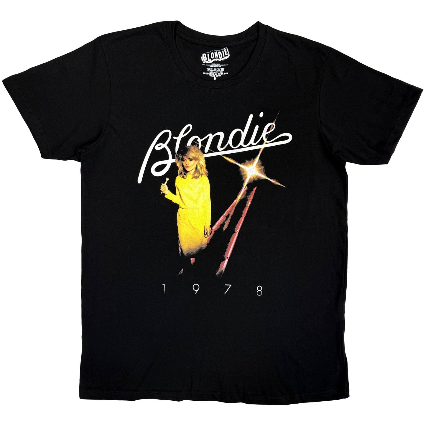 Blondie T-Shirt: Yellow Dress 1978
