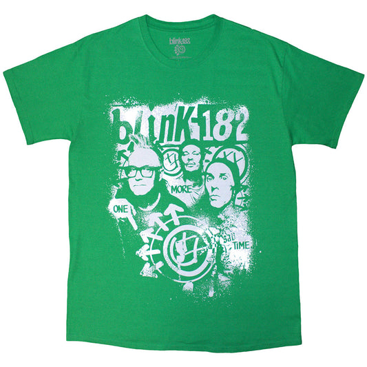 Blink-182 T-Shirt: One More Time Spray Paint