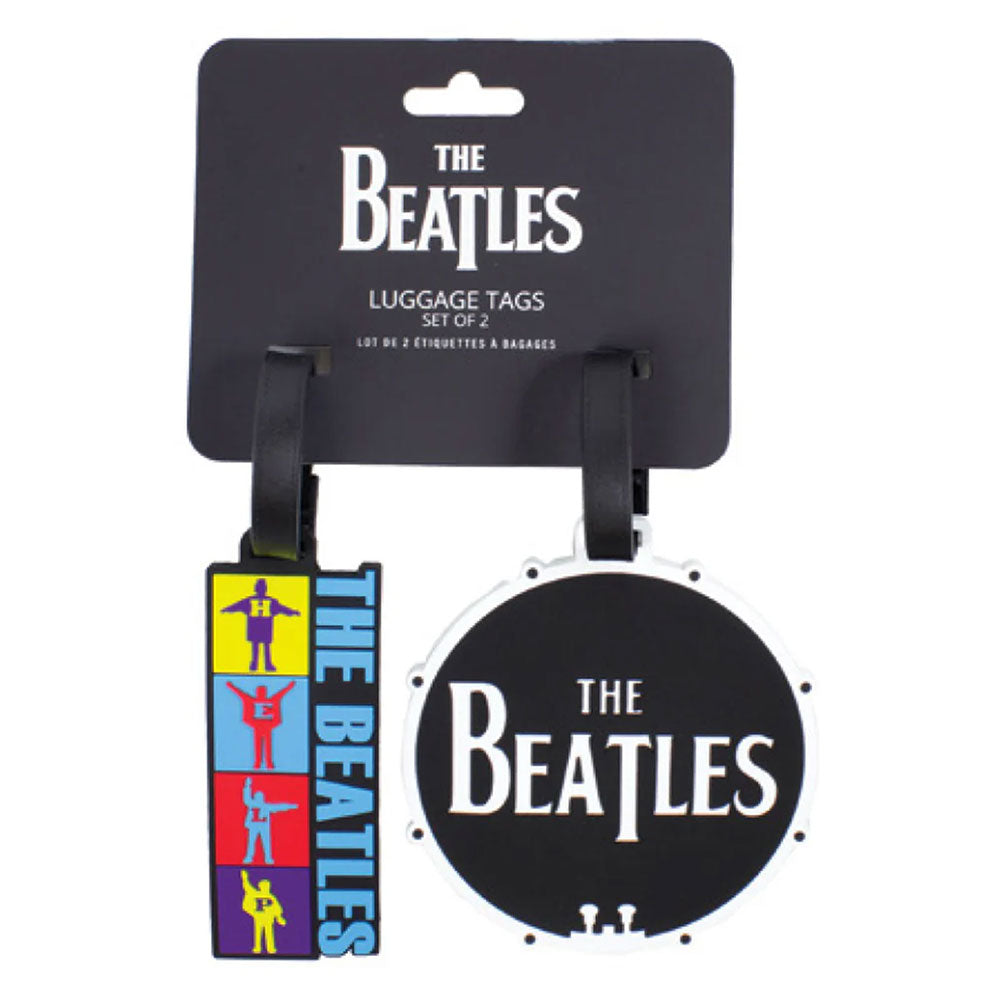 The Beatles Luggage Tag Set: Help!/Drop T Drum