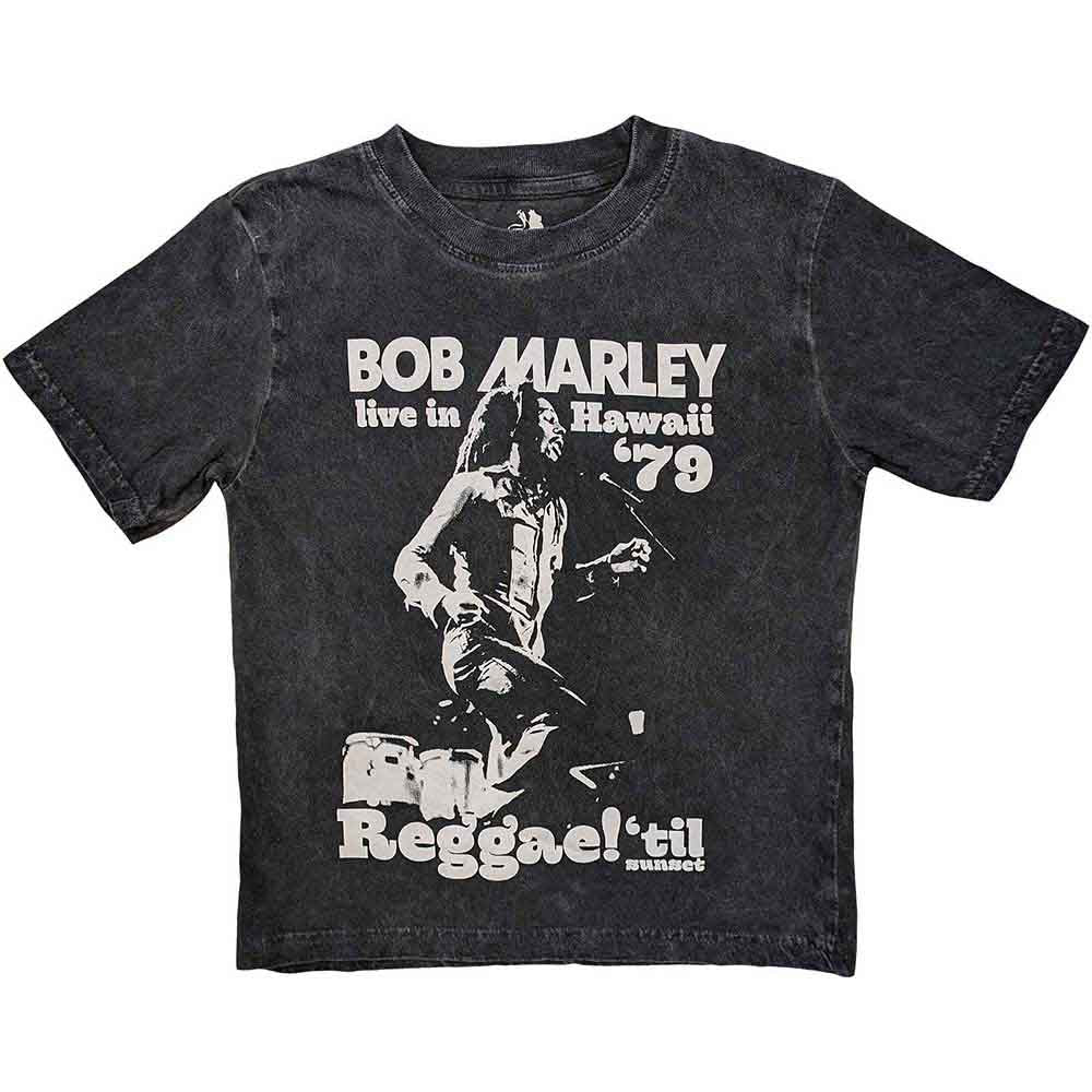 Bob Marley T-Shirt: Hawaii Snow Wash