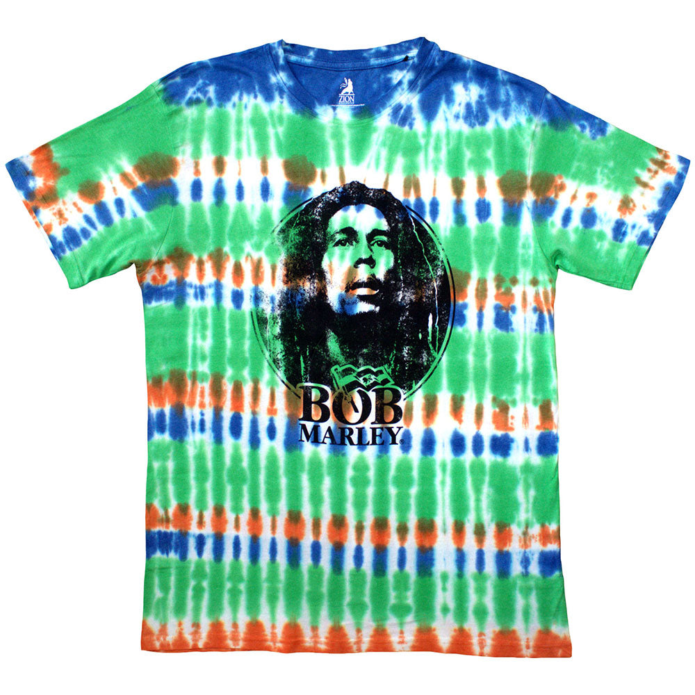 Bob Marley T-Shirt: Black & White Logo