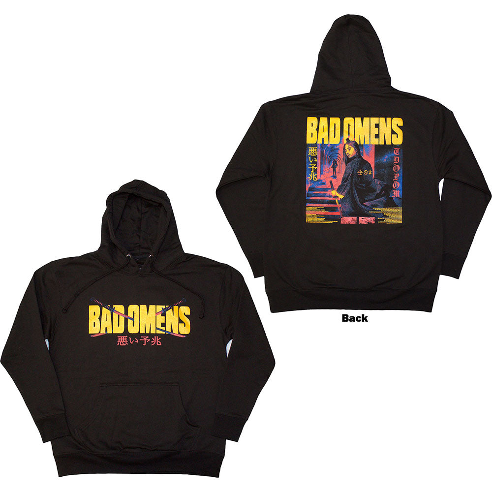 Bad Omens Pullover Hoodie: Samurai Woman