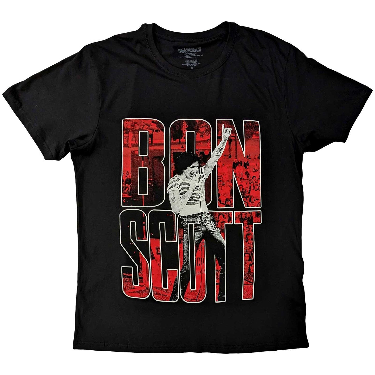 Bon Scott T-Shirt: Big Type