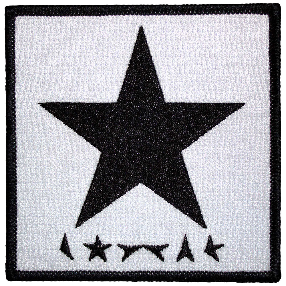David Bowie Patch: Blackstar On White