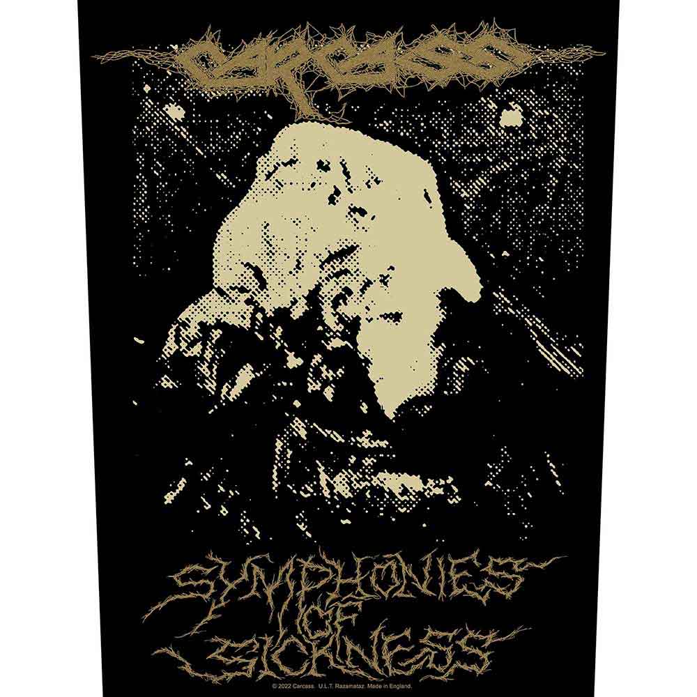 Carcass Back Patch: Symphonies Of Sickness