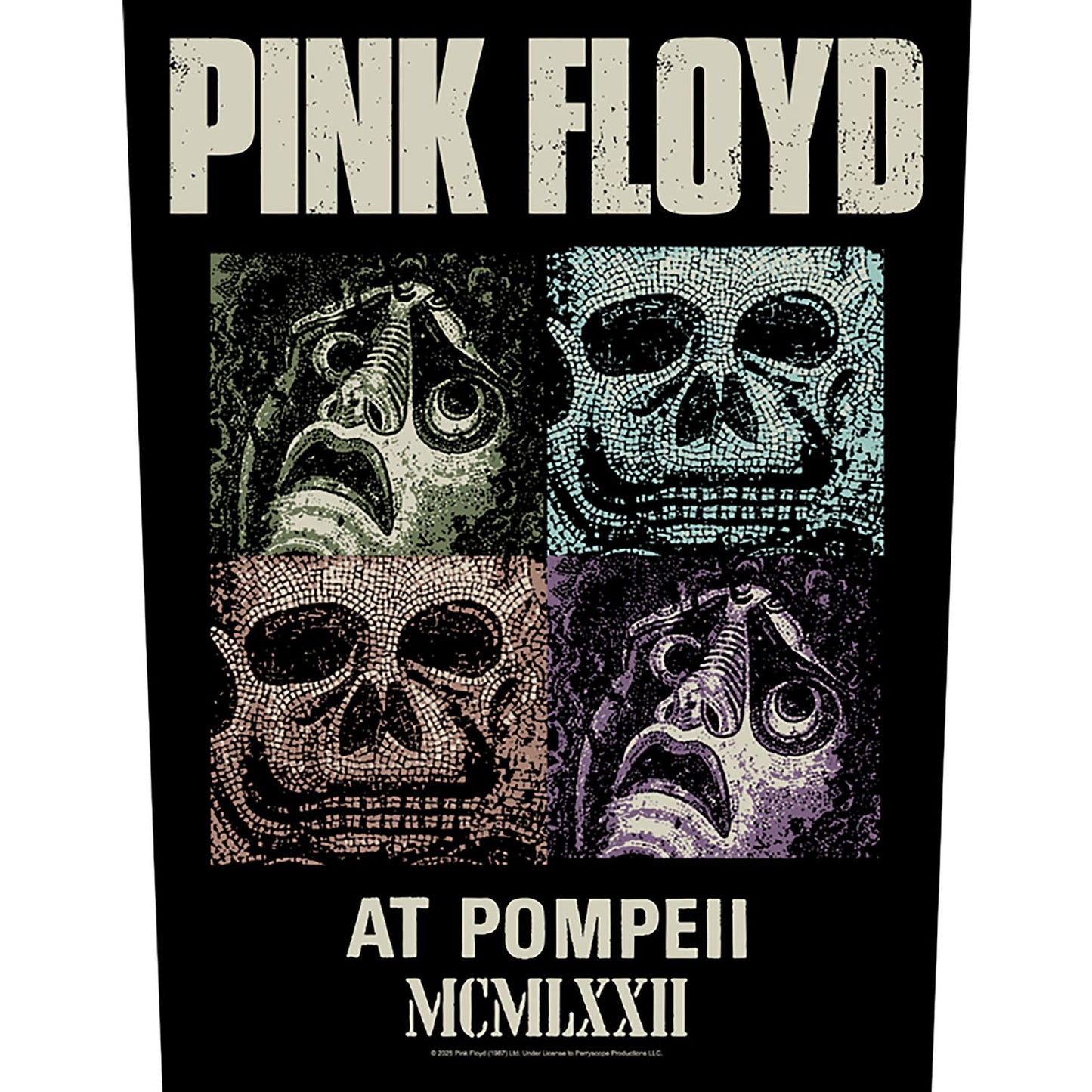 Pink Floyd Back Patch: Mosaics