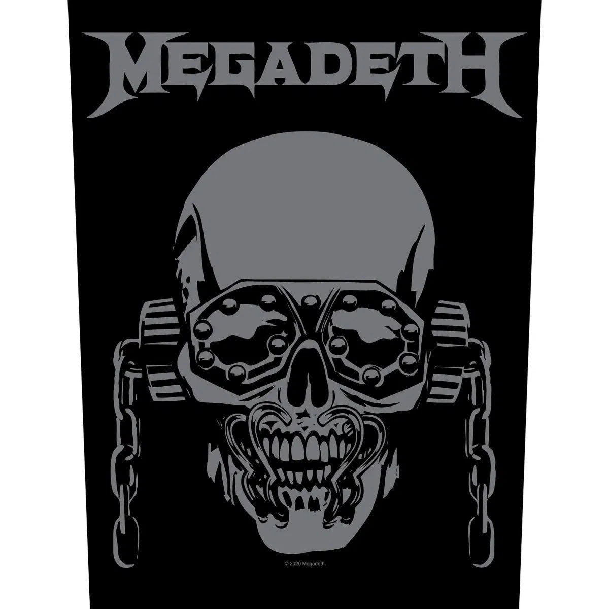 Megadeth Back Patch: Vic Rattlehead