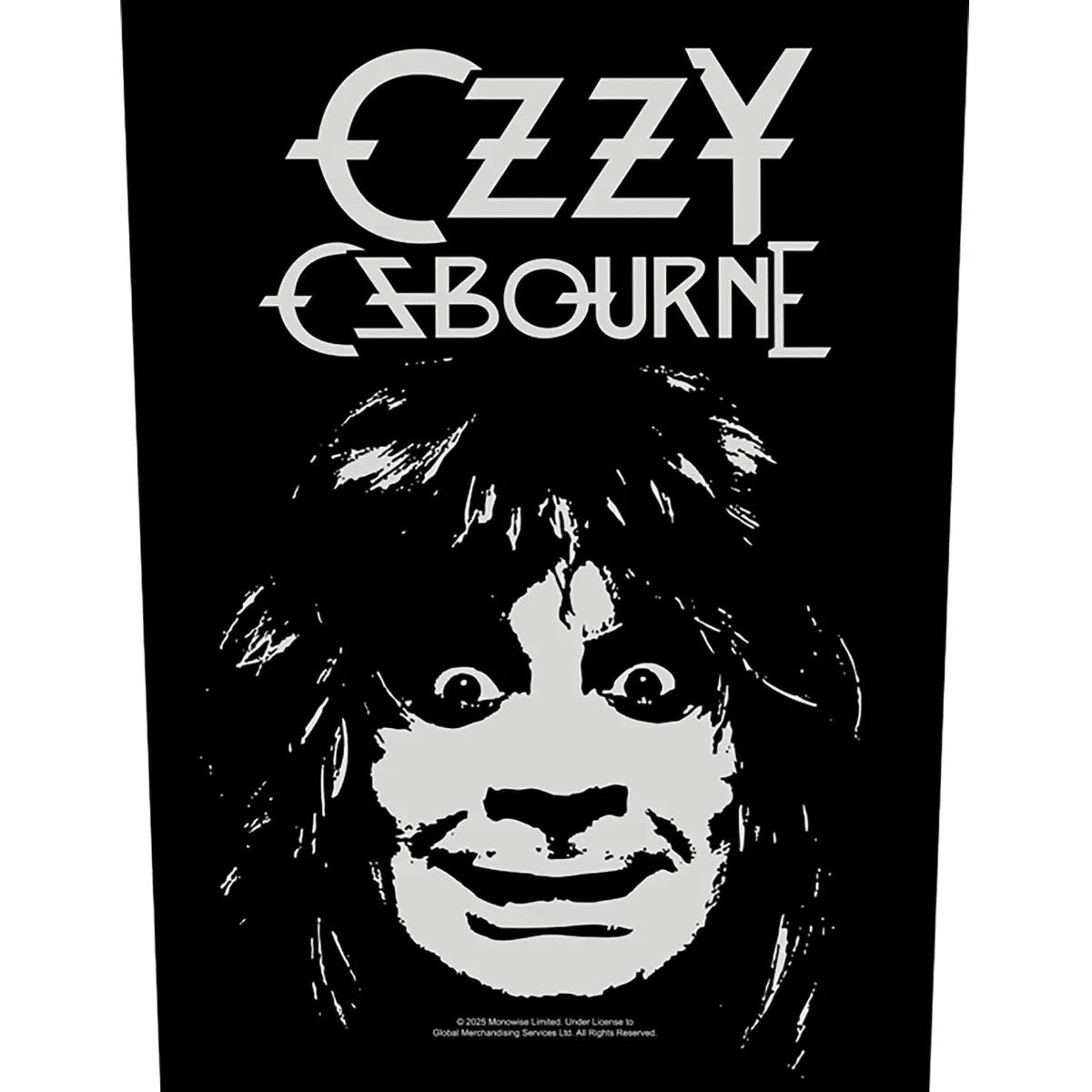 Ozzy Osbourne Back Patch: Madman