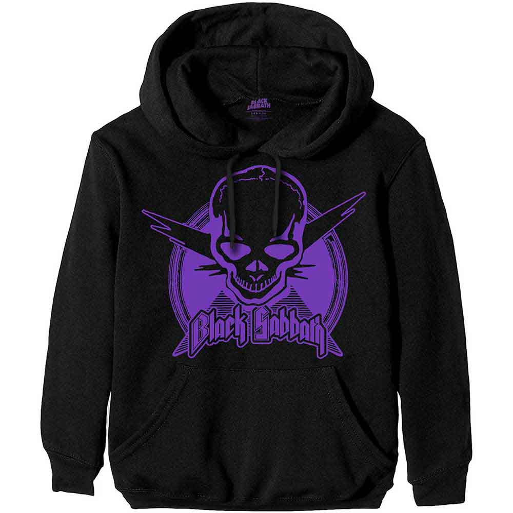 Black Sabbath Pullover Hoodie: Aviation Skull