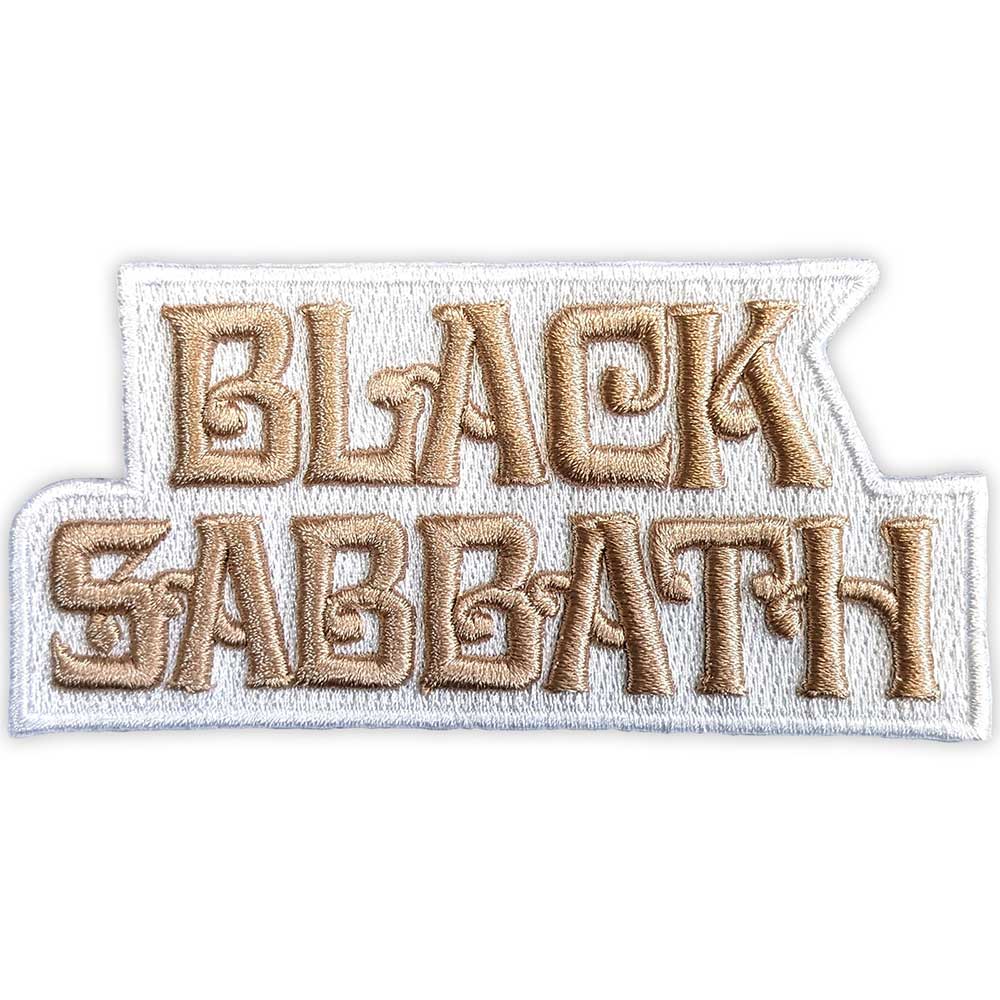 Black Sabbath Patch: Text Logo