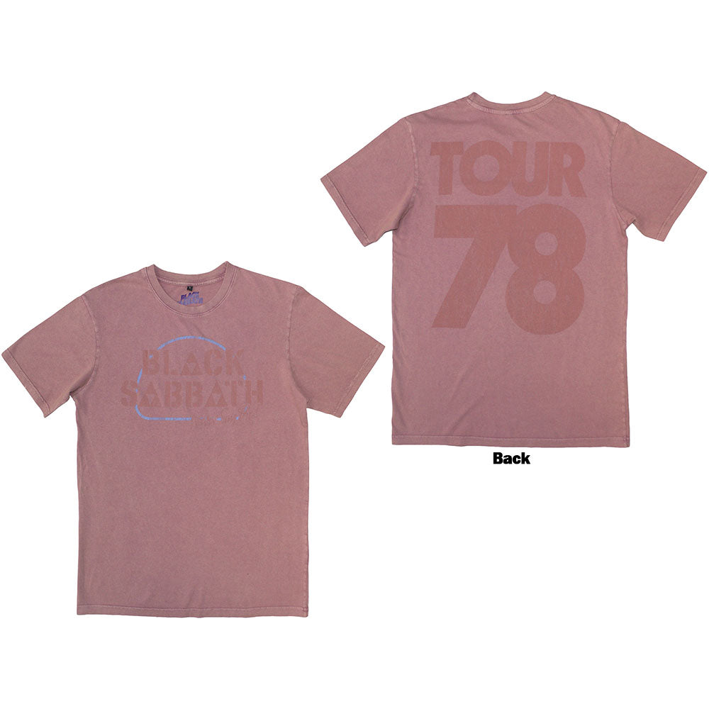 Black Sabbath Stone Wash T-Shirt: Never Say Die