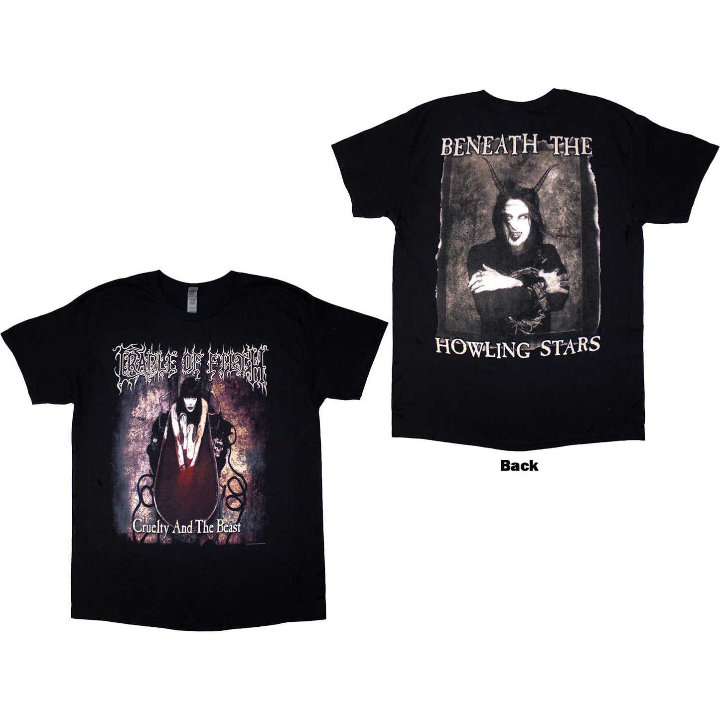 Cradle Of Filth T-Shirt: Cruelty & The Beast
