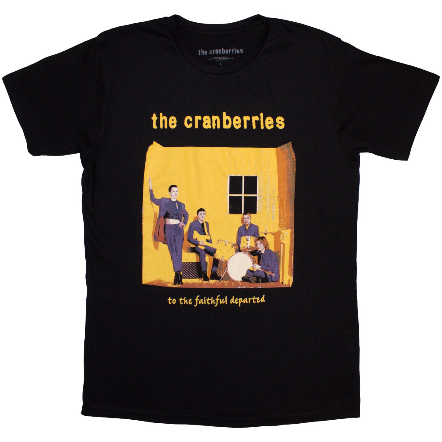 The Cranberries T-Shirt: Faithfully Departed Cover