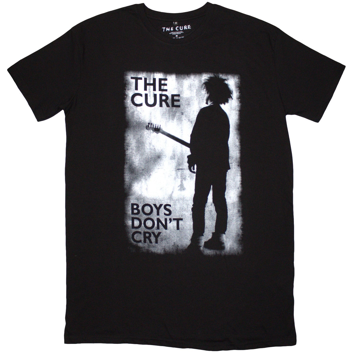 The Cure Ladies T-Shirt Dress: Boys Don't Cry B&W