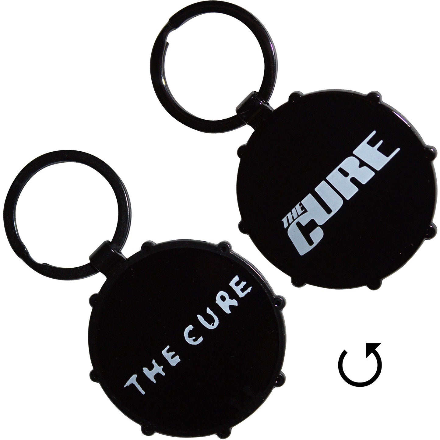 The Cure Keychain: Logos Drum