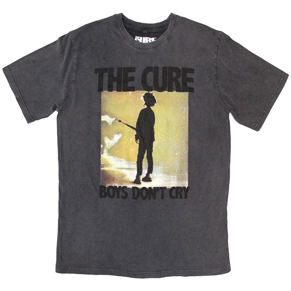 The Cure Stone Wash T-Shirt: Boys Don't Cry Box